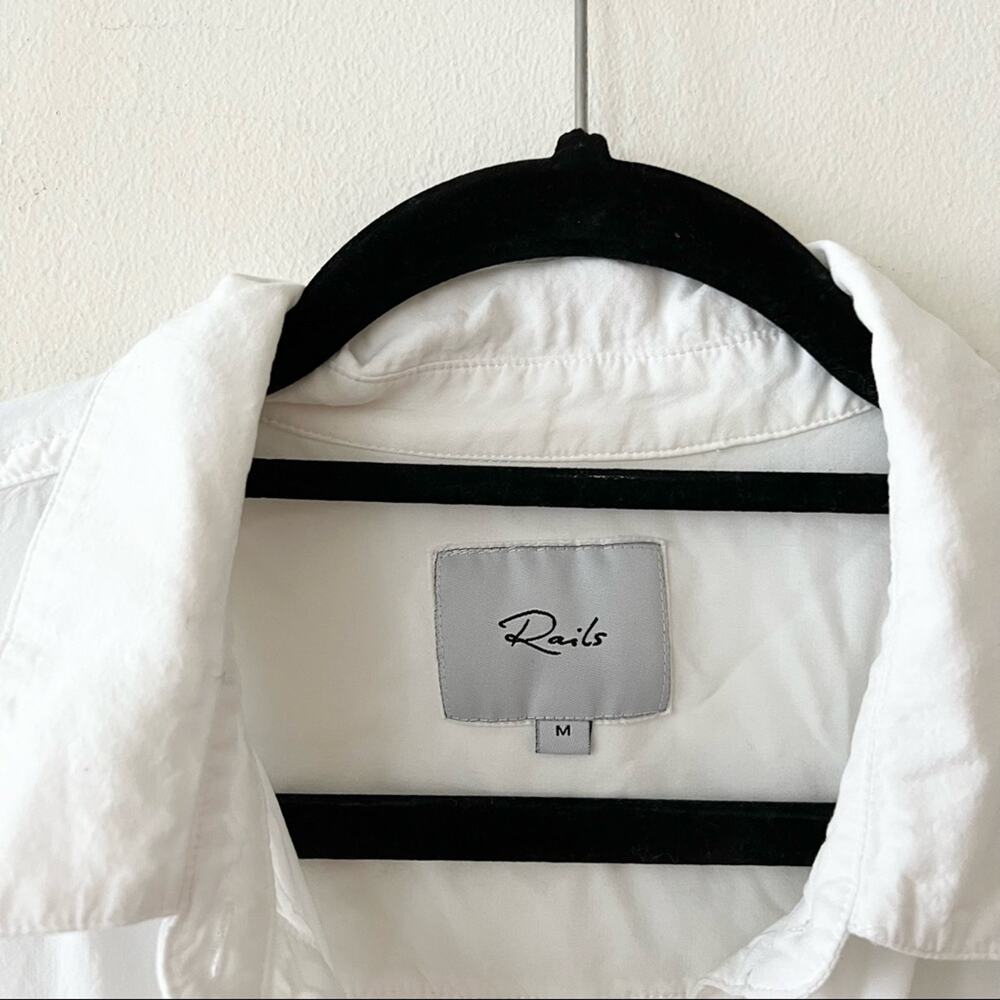 Rails Astrid Tied Flare Sleeve Button Down Blouse… - image 6